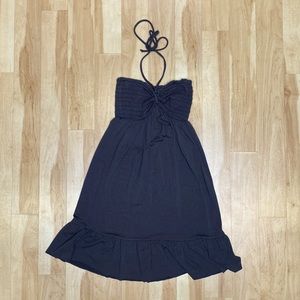 Halter dress swim cover up